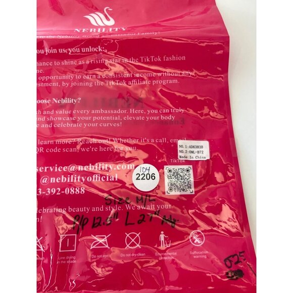 Nebility White Shapewear Bodysuit Padded Bra Waist Waist Trainer Size M/L - Picture 9 of 9